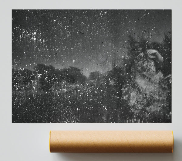 White Specks Of Night Poster