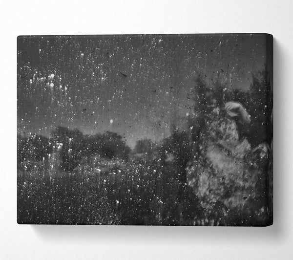  A Canvas Print of White Specks Of Night Canvas Wall Art