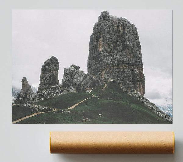 Gray Stone Sentinels Print