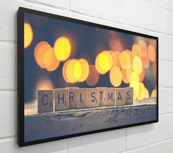 Golden Christmas Lights