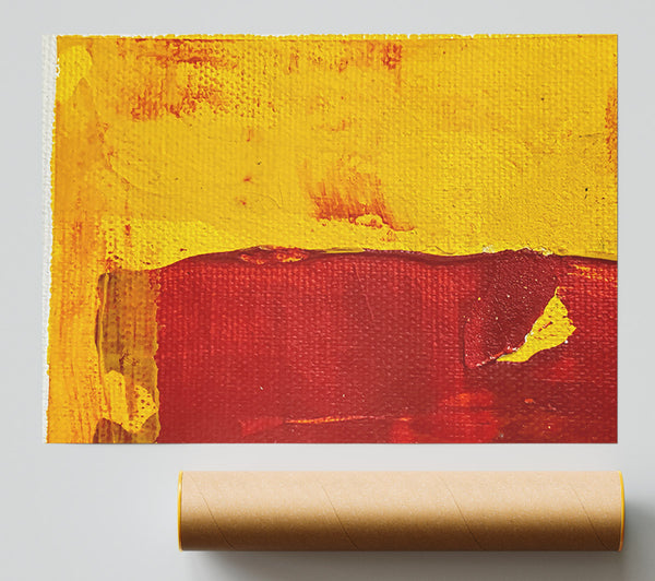Golden Red Horizon Giclee Print