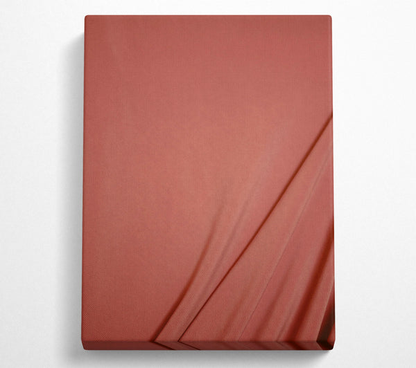  A Canvas Print of Coral Fabric Drape Canvas Art