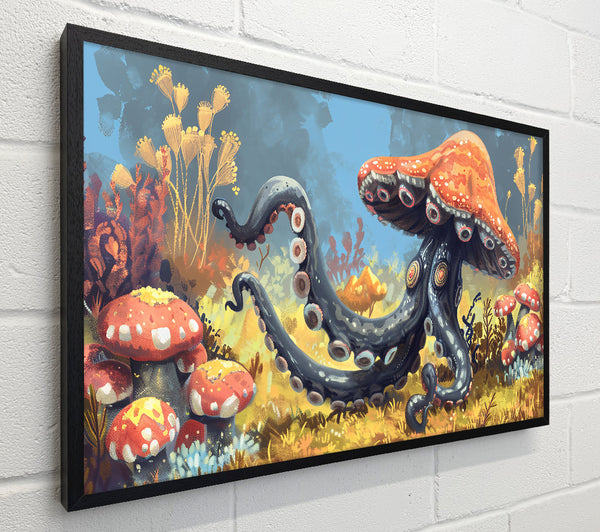 Orange Fungal Frenzy