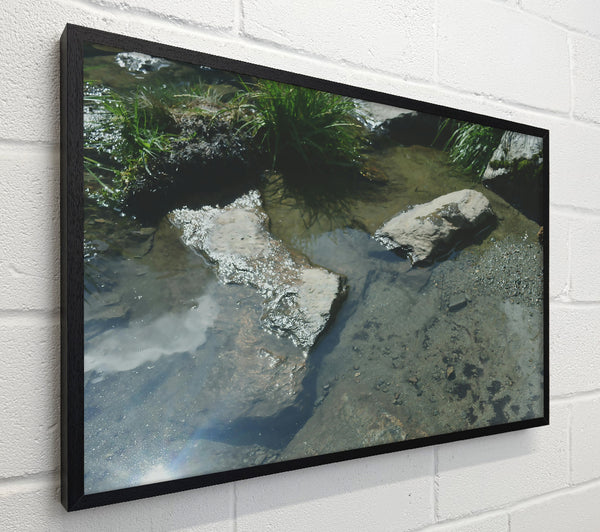 Teal Stream Reflections
