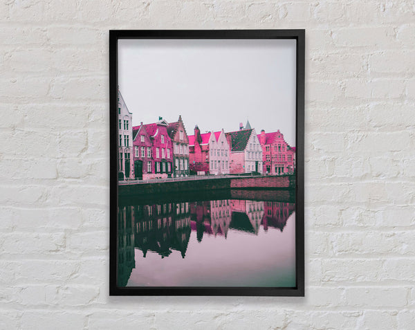Amsterdam Canal Framed Print