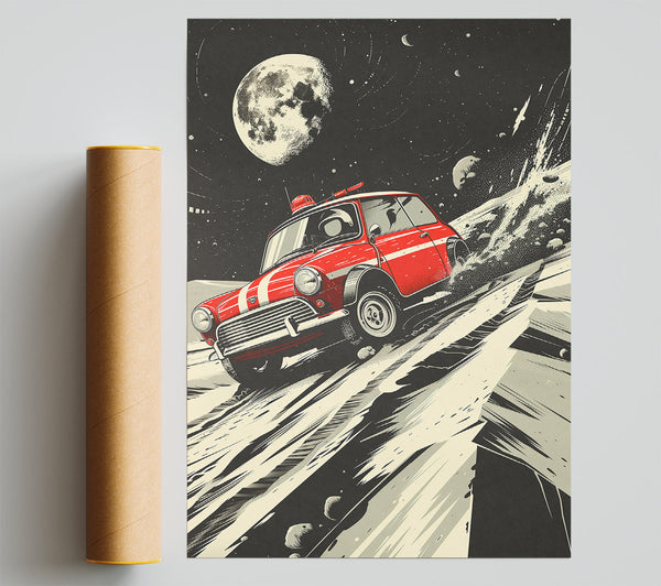 Red Rover On The Moon Giclee Print