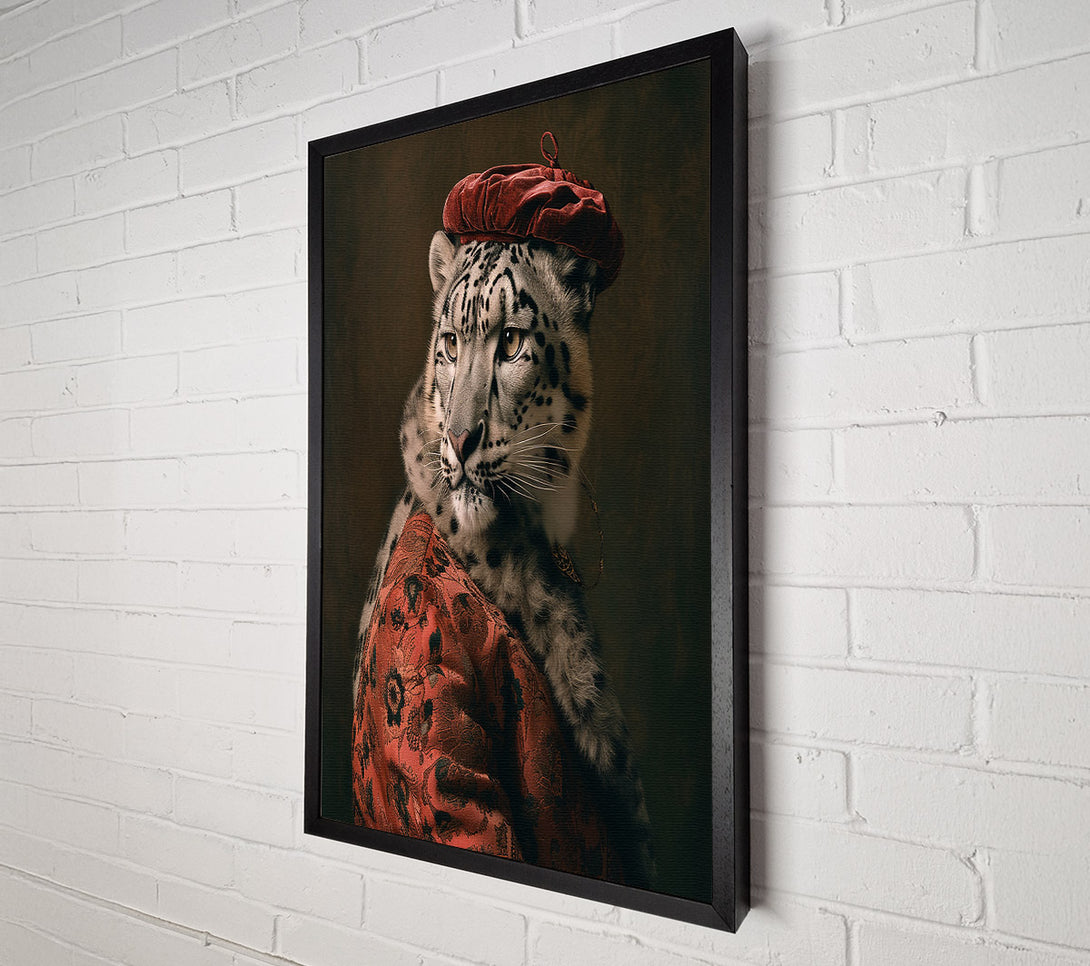  A Canvas Print of Amur Leopard Royalty Canvas Art