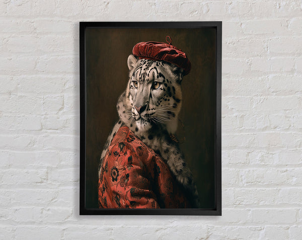 Amur Leopard Royalty Framed Print