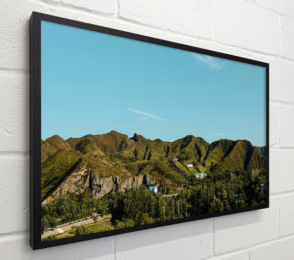 Azure Hillscape View