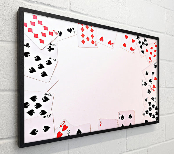 Red Scattered Cards