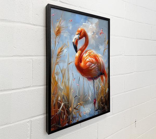 The Orange Flamingo