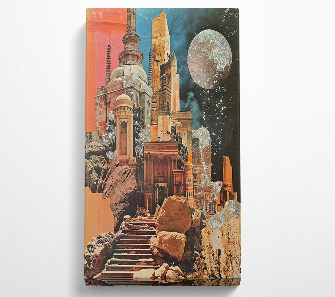  A Canvas Print of Ancient Ruins Canvas Art