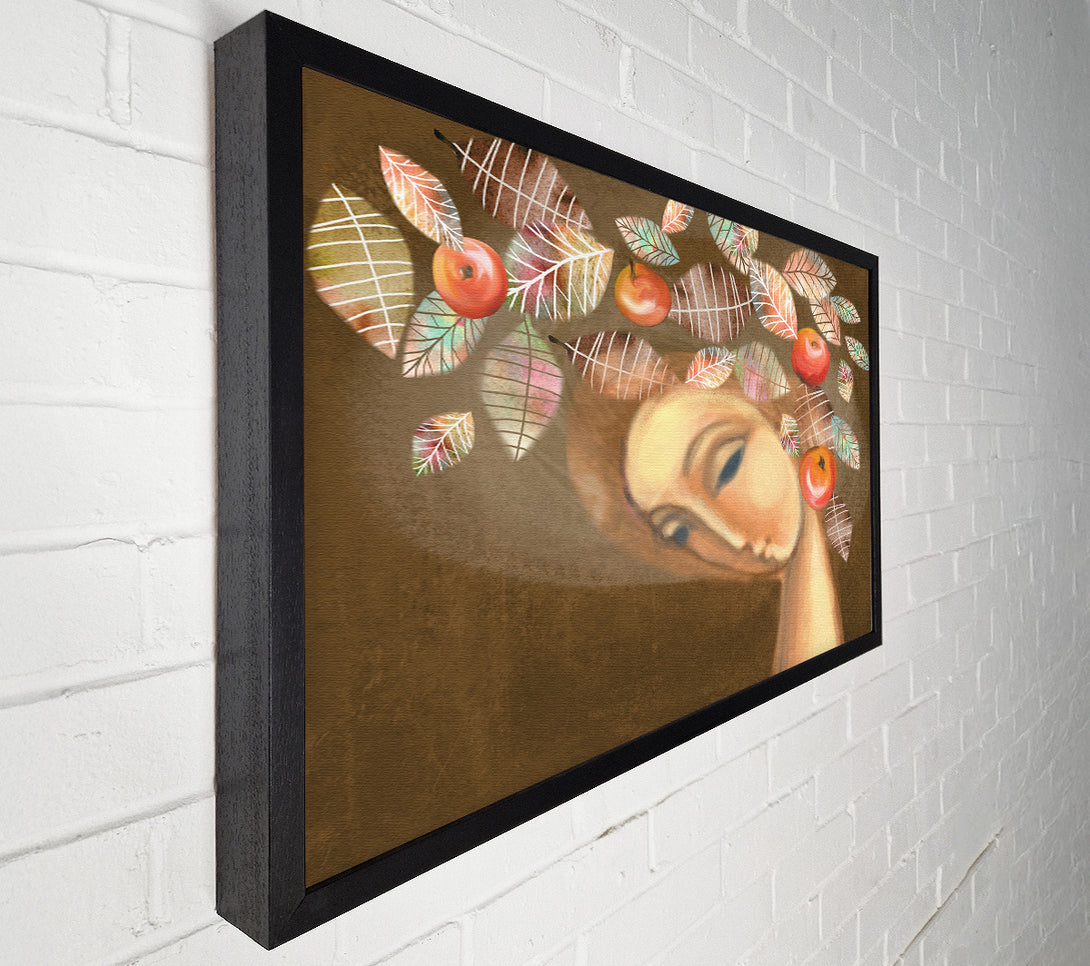  A Canvas Print of Apple Lady Canvas Wall Art