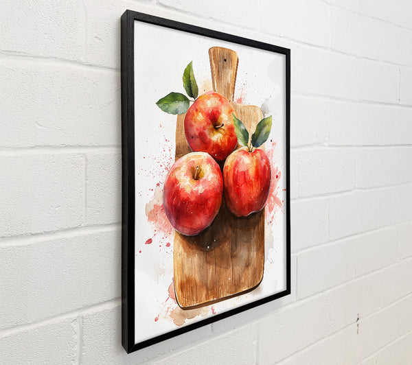 Apples On A Board