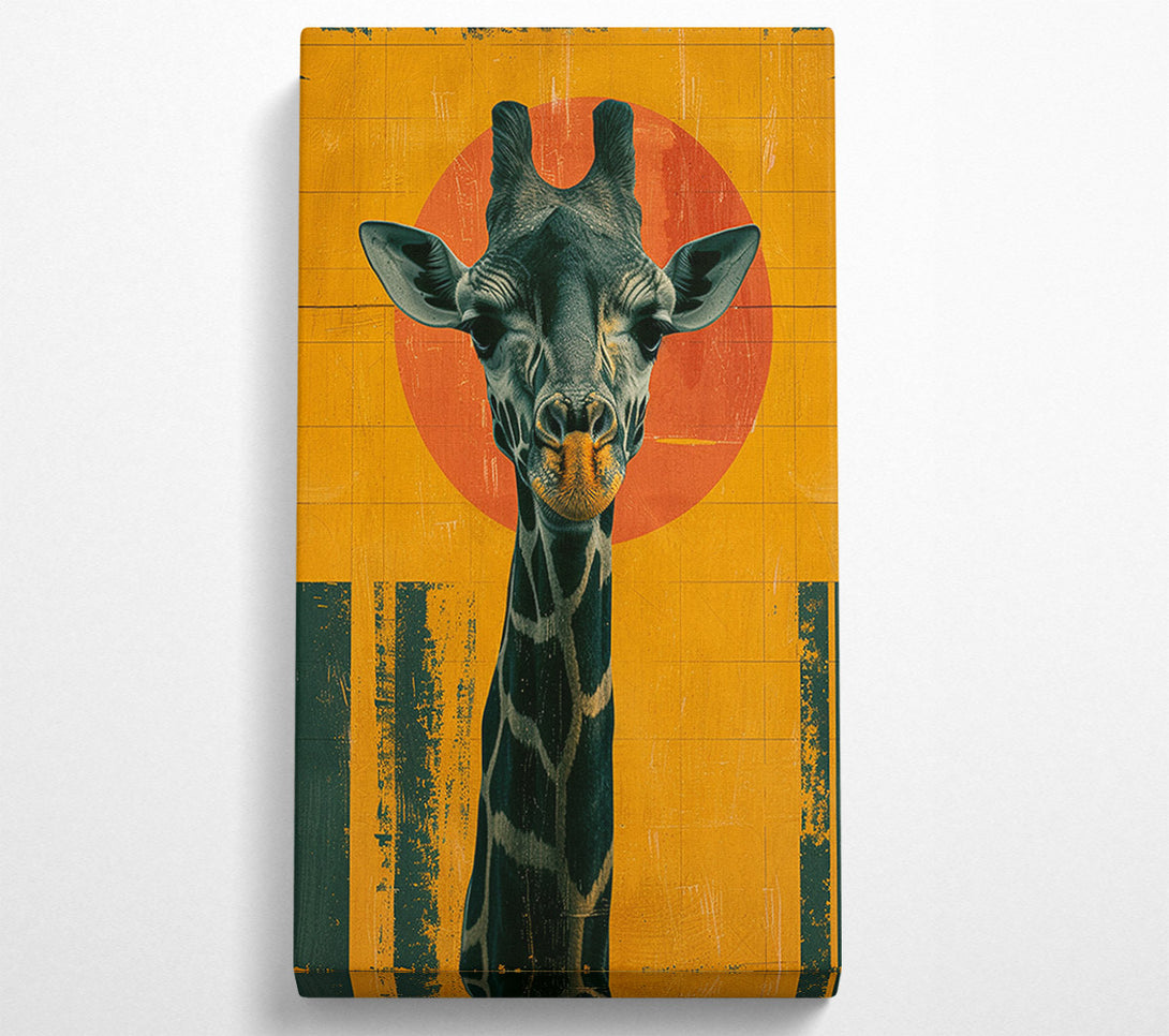  A Canvas Print of Art Giraffe Canvas Print