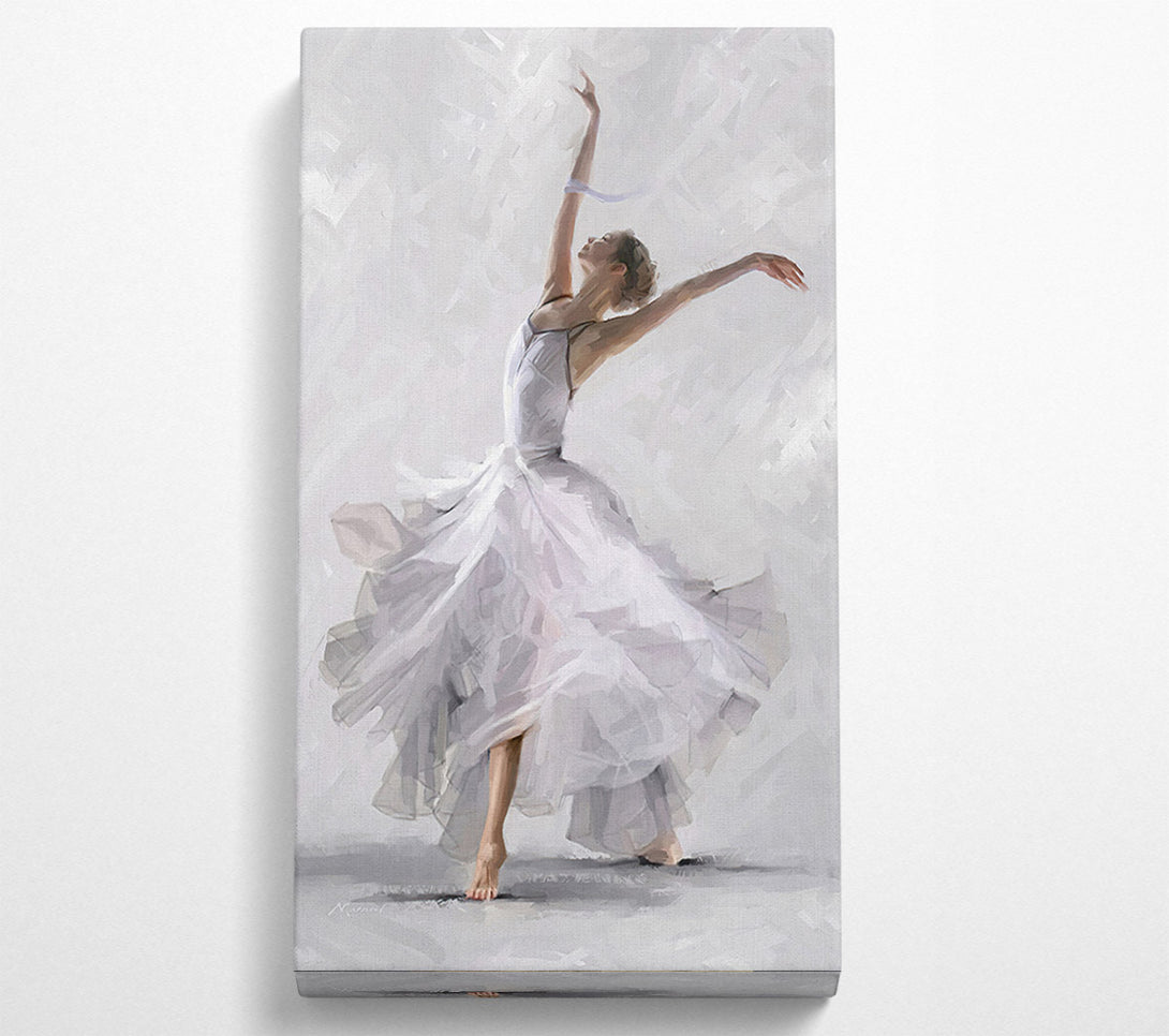  A Canvas Print of Artful Ballerina Canvas Art