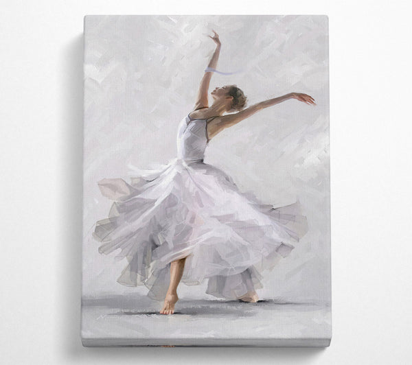  A Canvas Print of Artful Ballerina Canvas Art