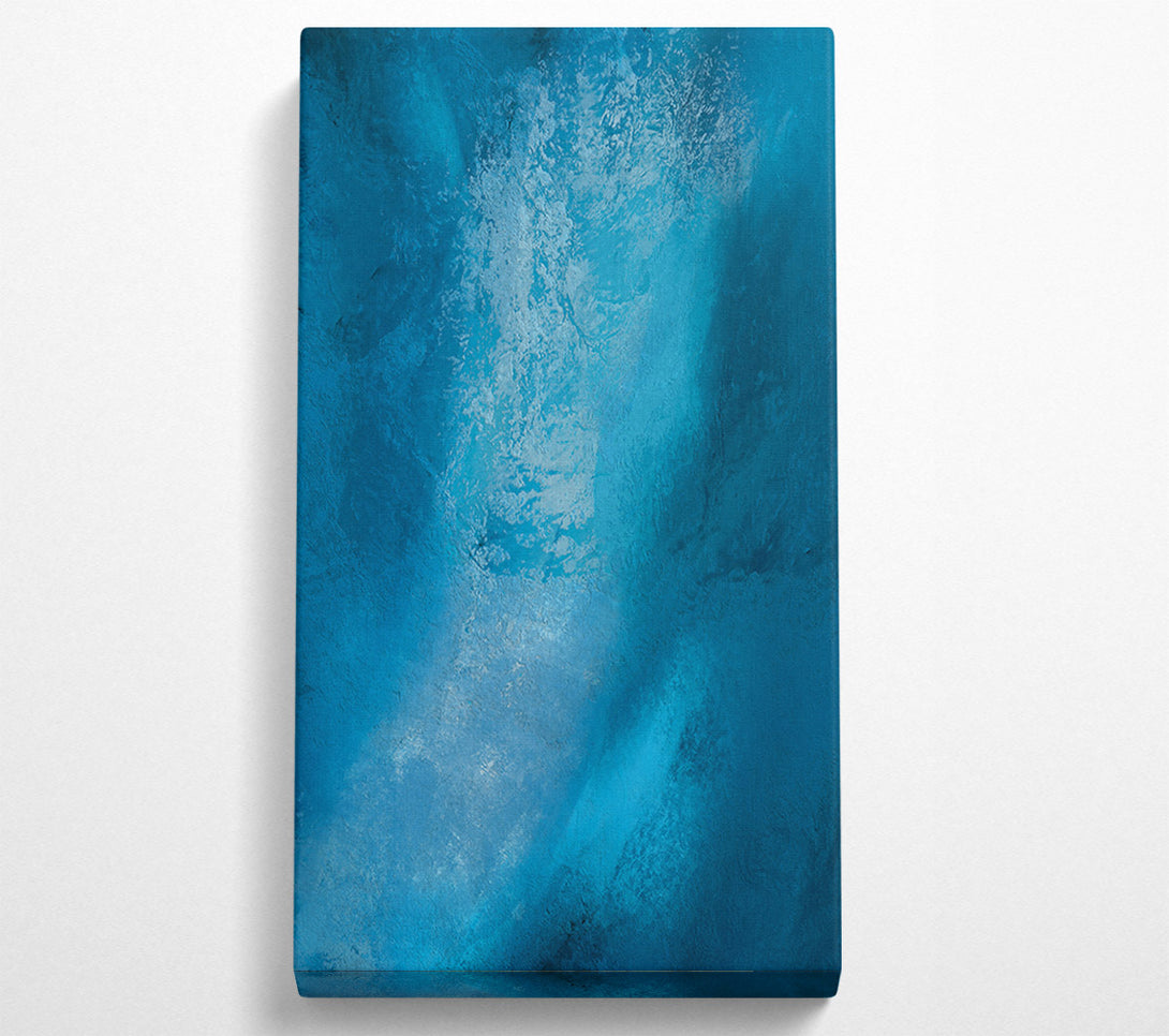  A Canvas Print of Azure Ocean Depth Canvas Print