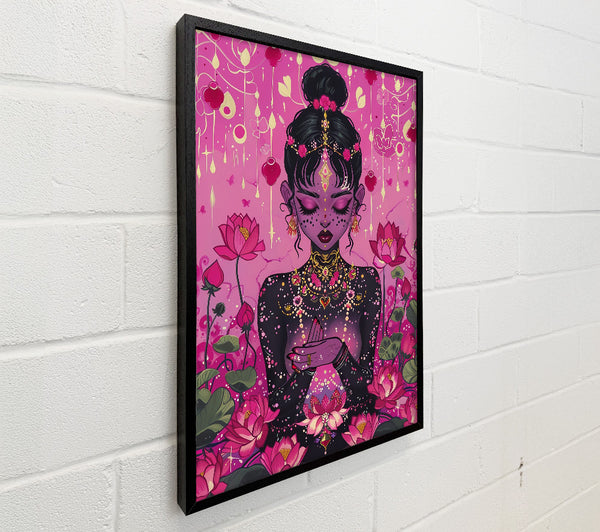 Pink Lotus Goddess