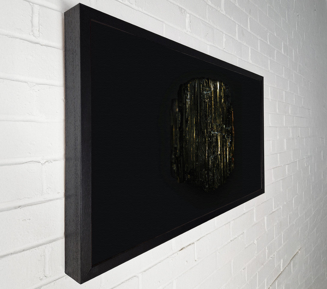  A Canvas Print of Black Gold Sheen Canvas Wall Art