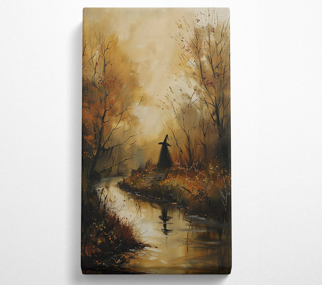  A Canvas Print of Golden Witch'S Path Canvas Art