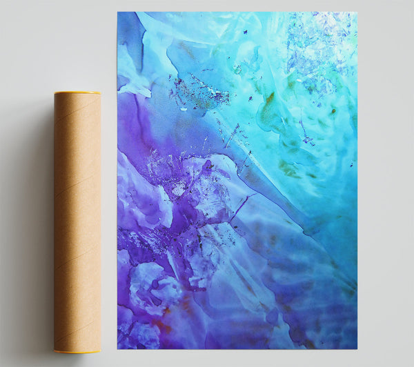 Azure And Violet Dreams Poster