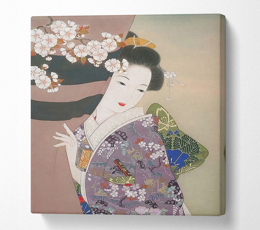  A Canvas Print of Asian Bride Canvas Wall Art