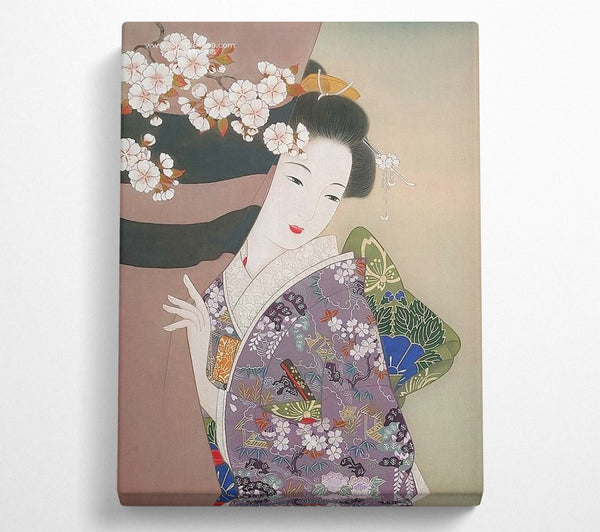  A Canvas Print of Asian Bride Canvas Wall Art