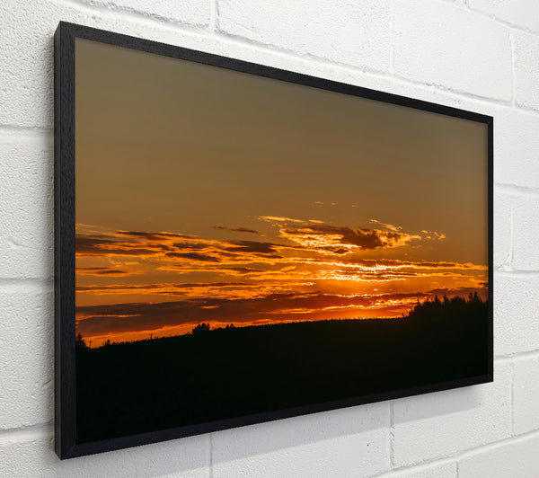 Golden Horizon Sunset