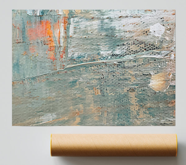 Grey Abstract Hues Giclee Print