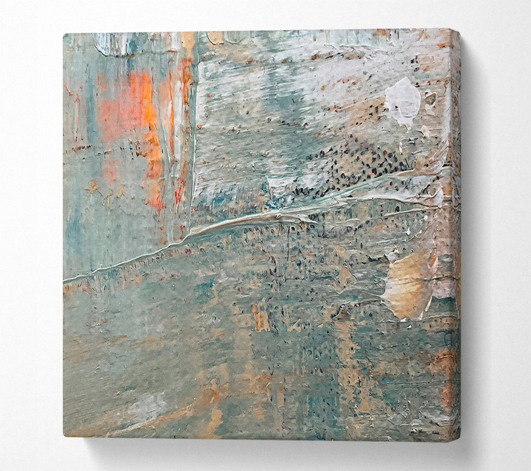  A Canvas Print of Grey Abstract Hues Canvas Wall Art