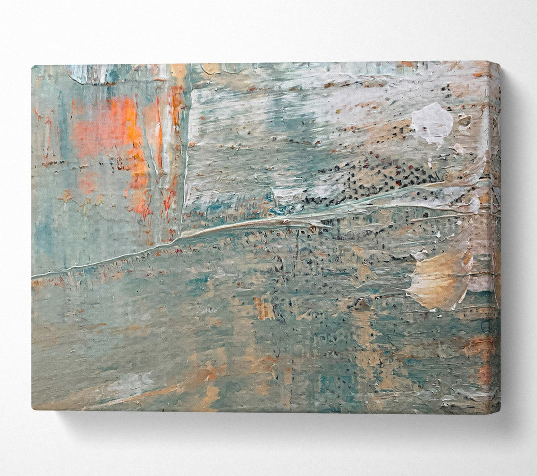  A Canvas Print of Grey Abstract Hues Canvas Wall Art