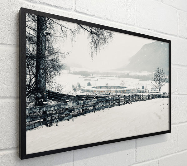 White Winter Circle