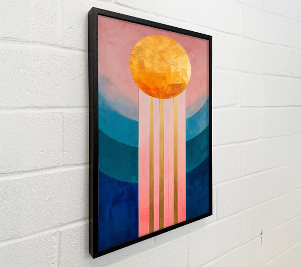 Golden Pink Horizon