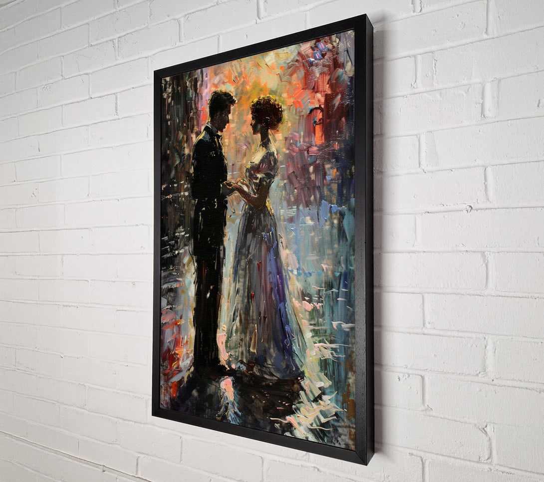  A Canvas Print of At The Wedding Canvas Print