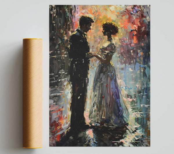 At The Wedding Poster