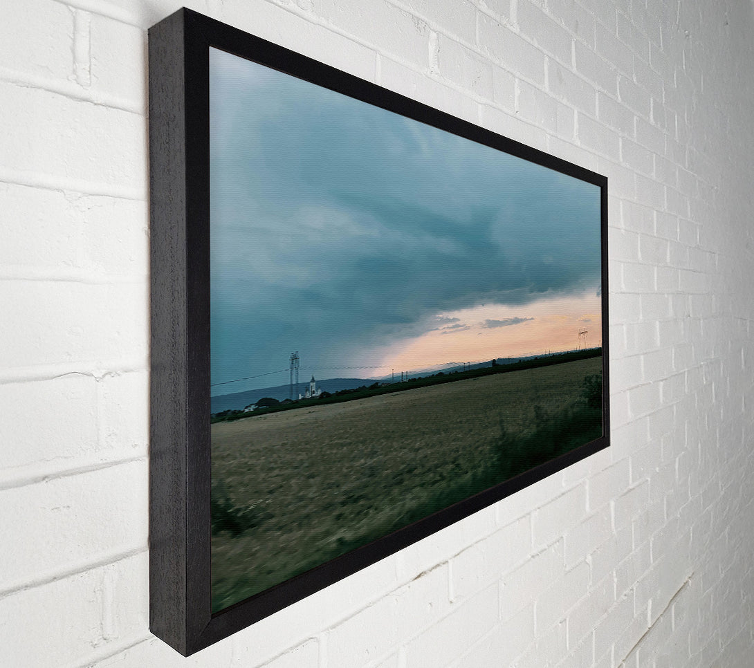  A Canvas Print of Blue Sky Horizon Canvas Art