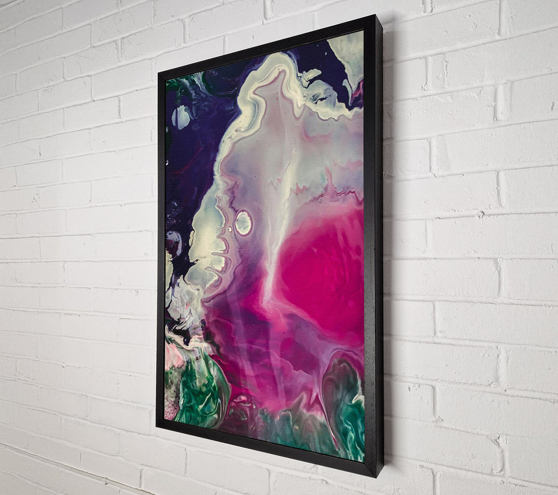 A Canvas Print of Magenta Swirling Dreams Canvas Art