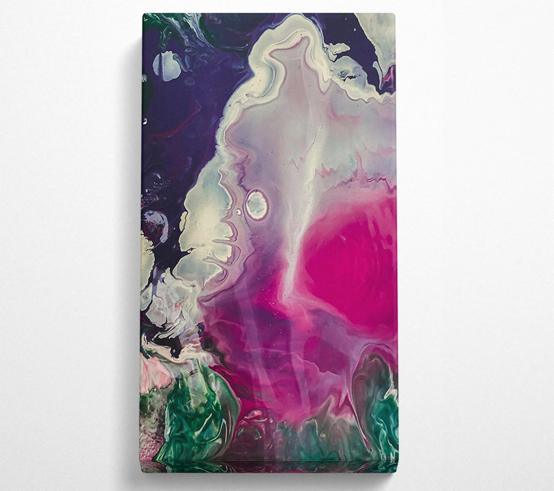  A Canvas Print of Magenta Swirling Dreams Canvas Art