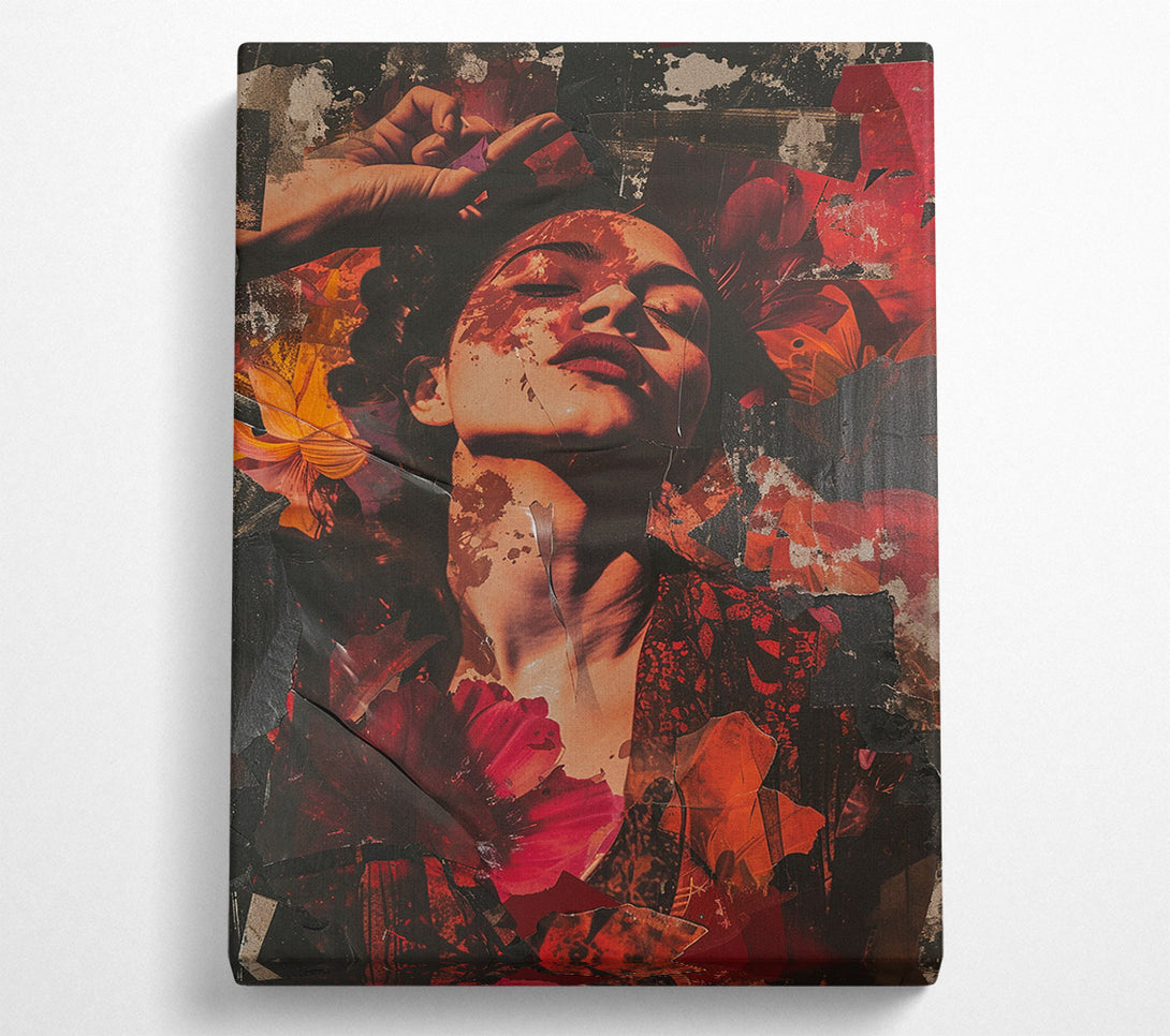  A Canvas Print of Autumn Leaves Fashion Canvas Wall Art
