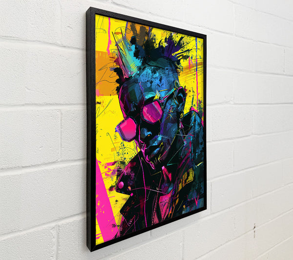 Yellow Neon Rebel