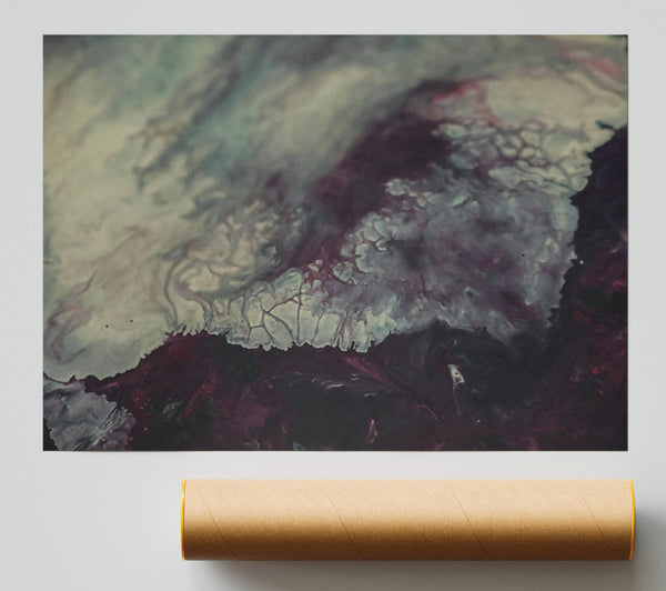 Purple Cloud Escape Print