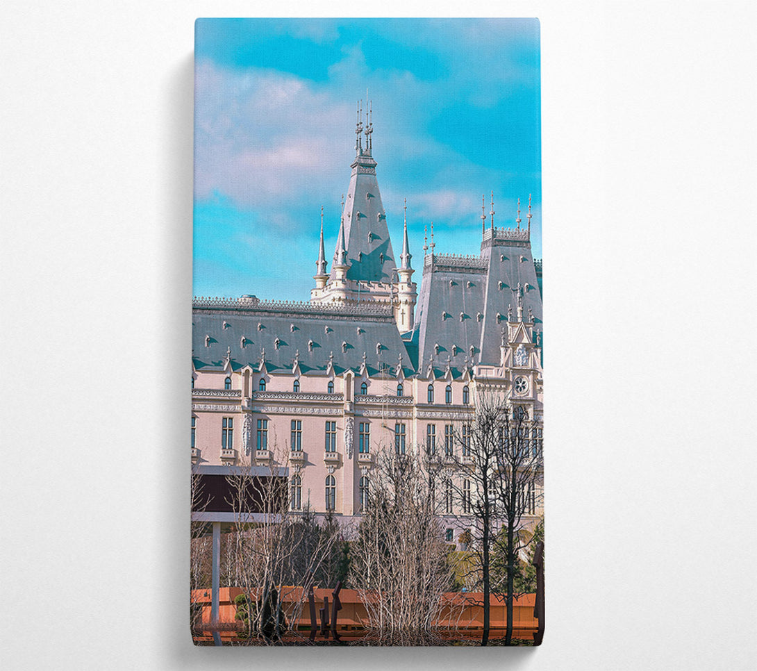  A Canvas Print of Azure Palace Skyline Canvas Wall Art