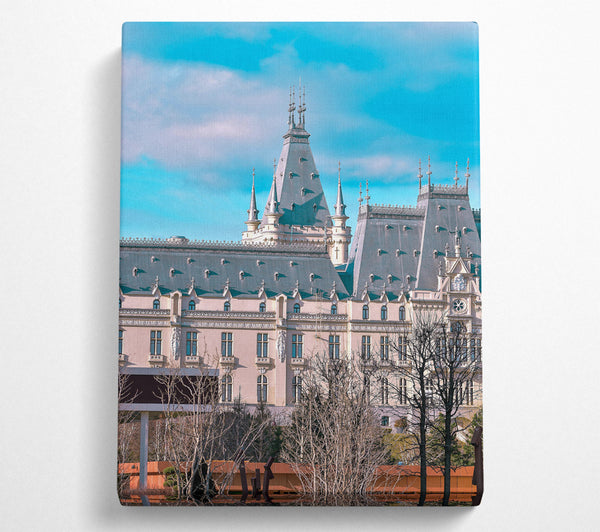  A Canvas Print of Azure Palace Skyline Canvas Wall Art