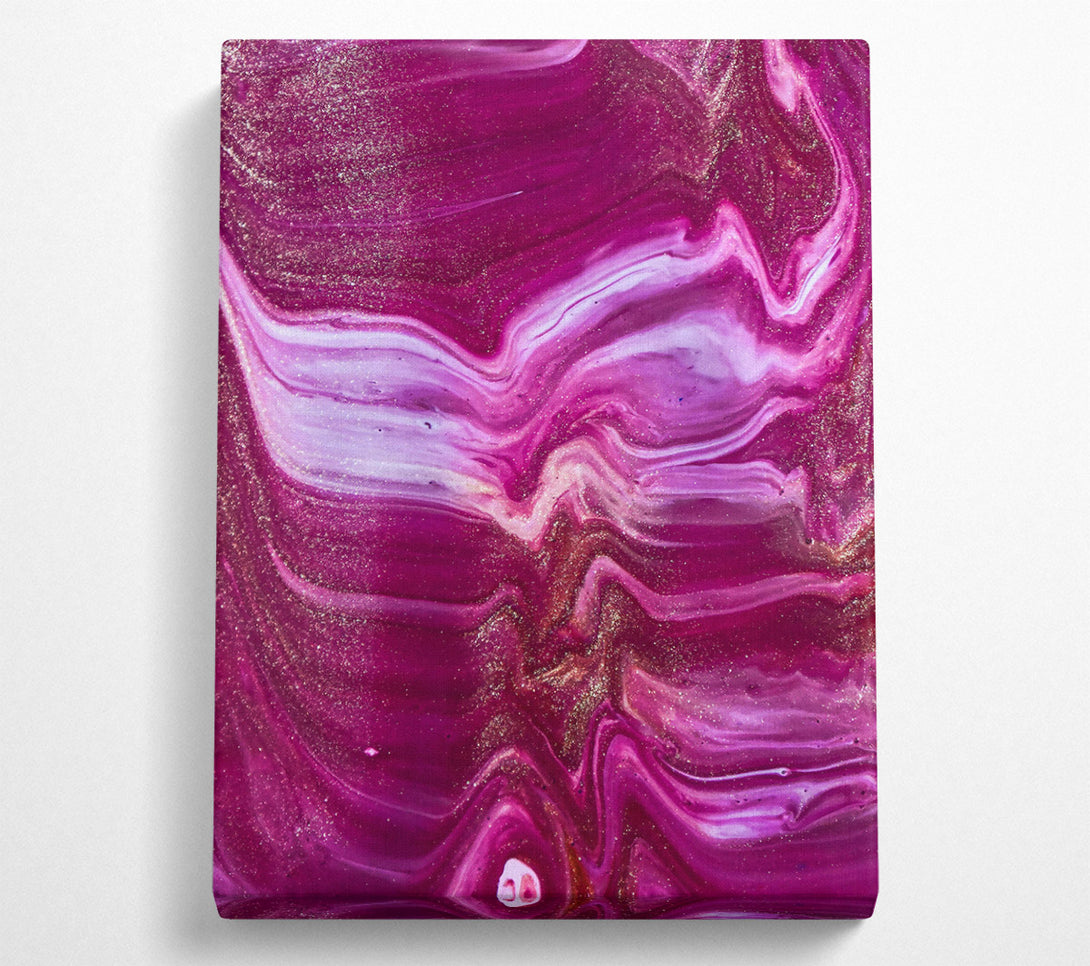 A Canvas Print of Crimson Swirling Dreams Canvas Wall Art