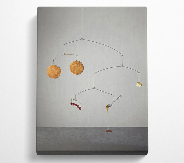  A Canvas Print of Balancing Act Canvas Wall Art