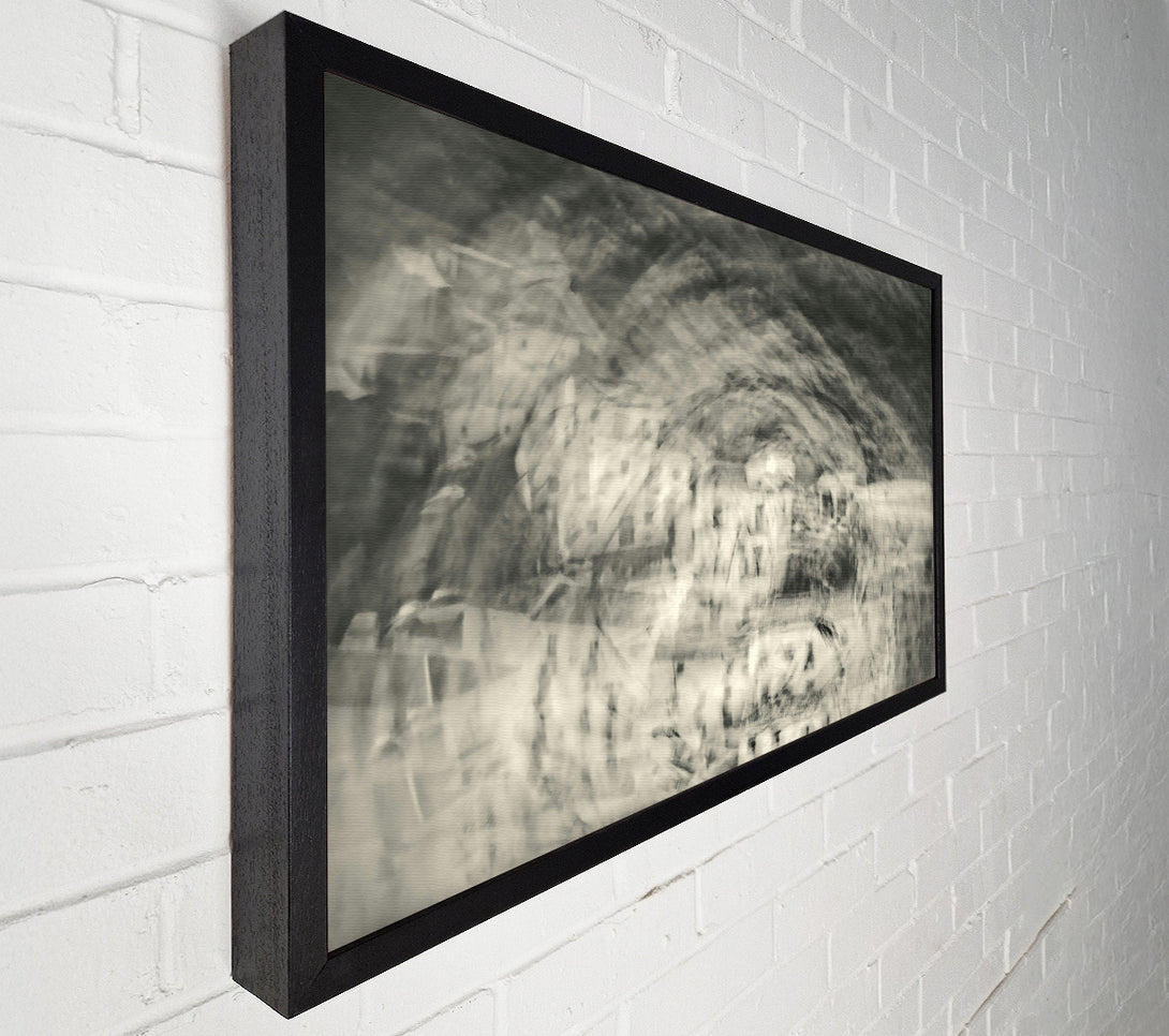  A Canvas Print of Silver City Fog Canvas Print