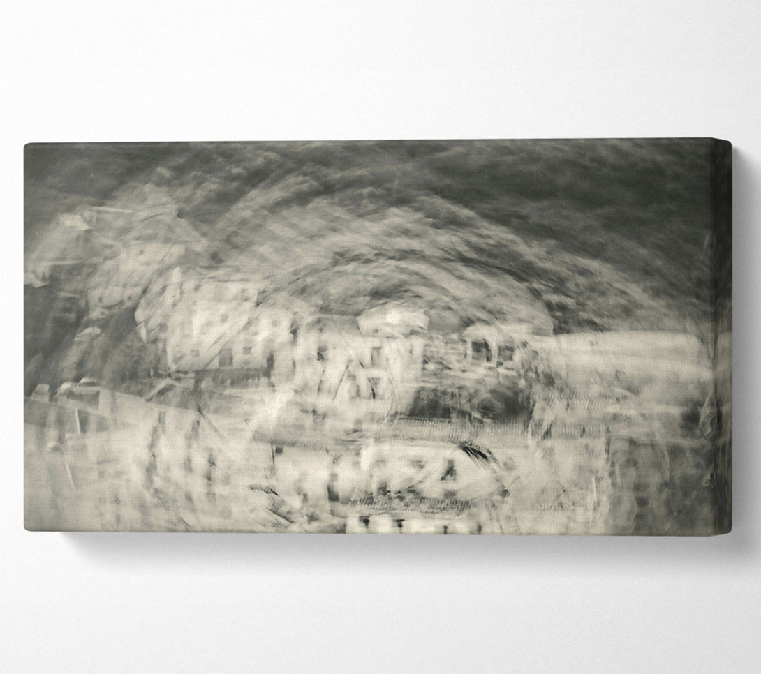 A Canvas Print of Silver City Fog Canvas Print