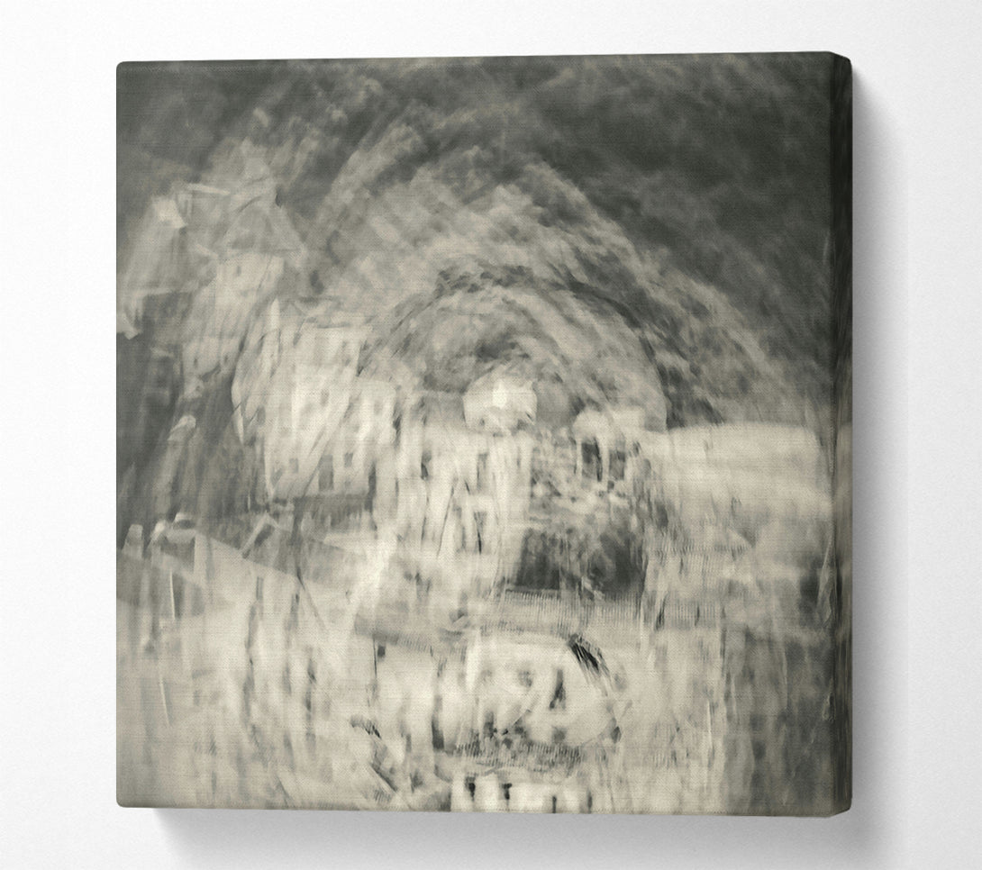  A Canvas Print of Silver City Fog Canvas Print