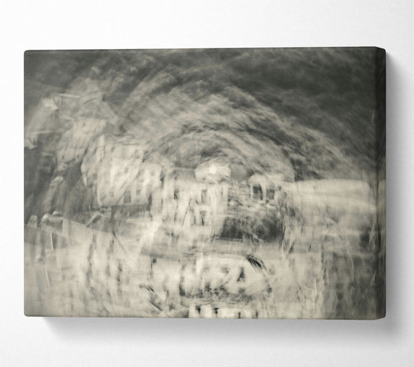 A Canvas Print of Silver City Fog Canvas Print